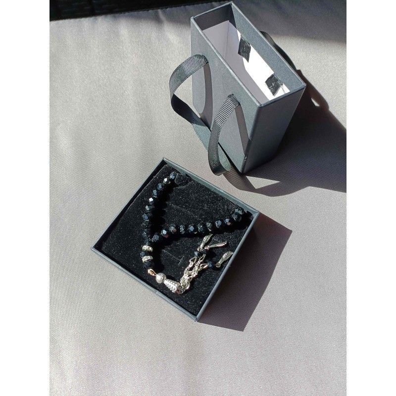 Tasbih noir 99 perles