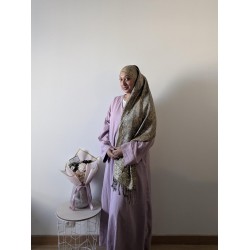 Pashmina Bleu vert