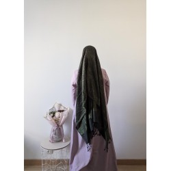 Pashmina vert foncé