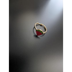 Bague et Bracelet pastèque