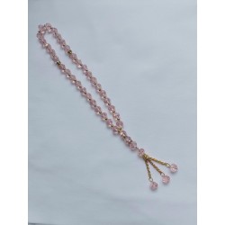 Tasbih rose 33 perles