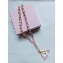 Tasbih rose 33 perles