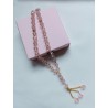 Tasbih rose 33 perles
