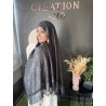Pashmina noir