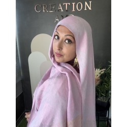 Pashmina Rose pâle