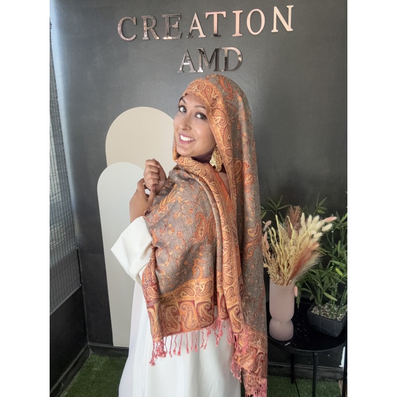 Pashmina Orange