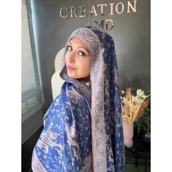 Pashmina Bleu