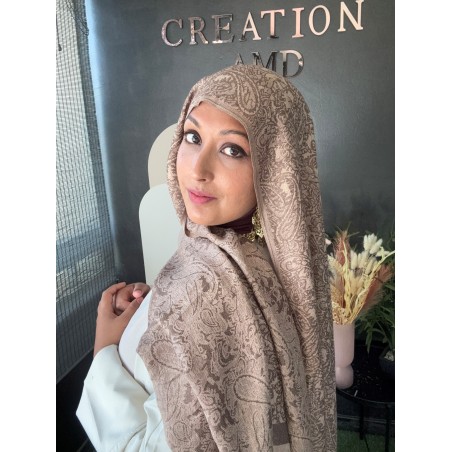 Pashmina Beige / Marron