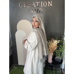 Pashmina Gris 2