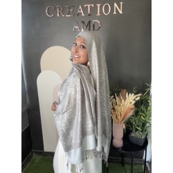 Pashmina Gris