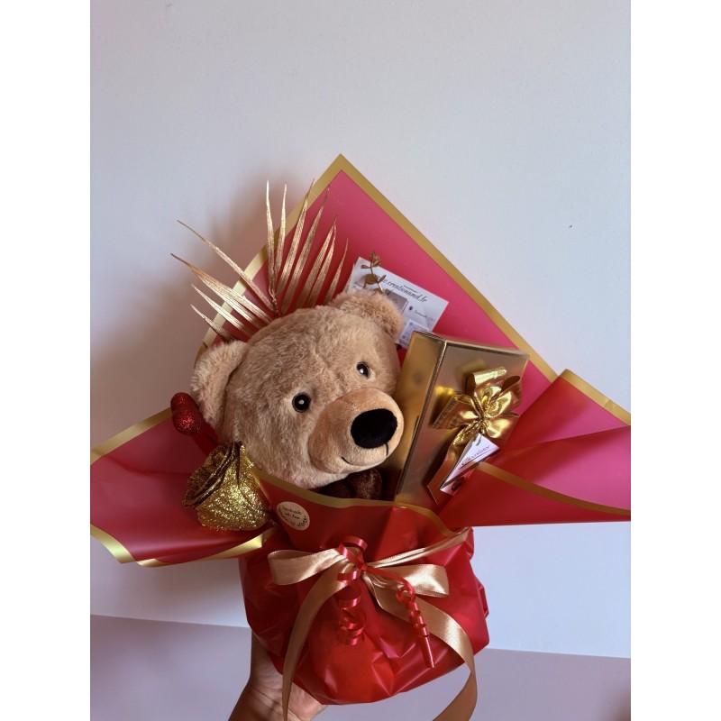 Bouquet Ours gourmand 2