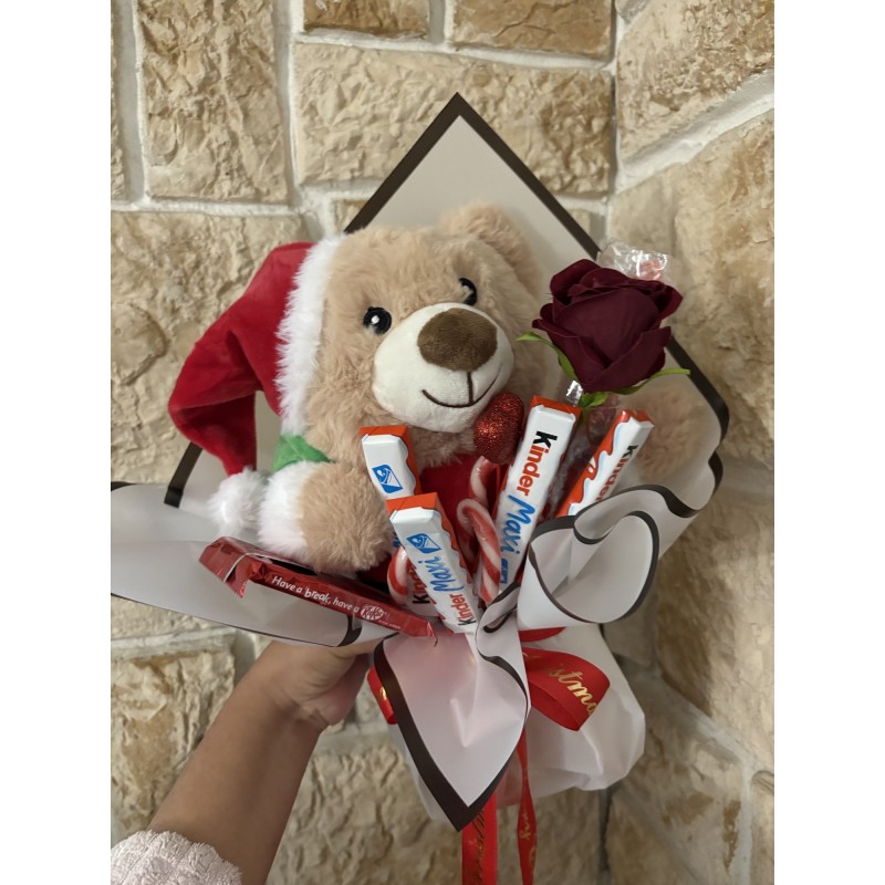 Bouquet ours Kinder