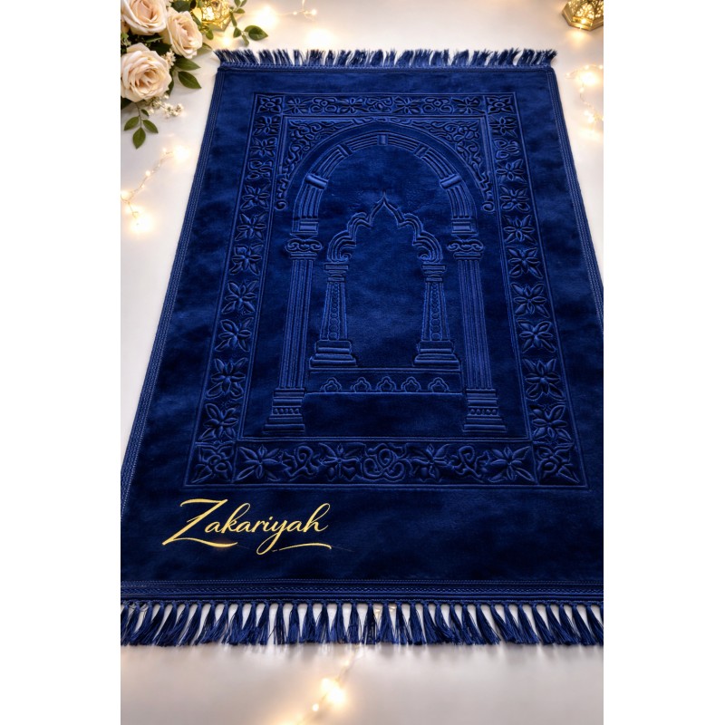 Tapis de prière personnalisé