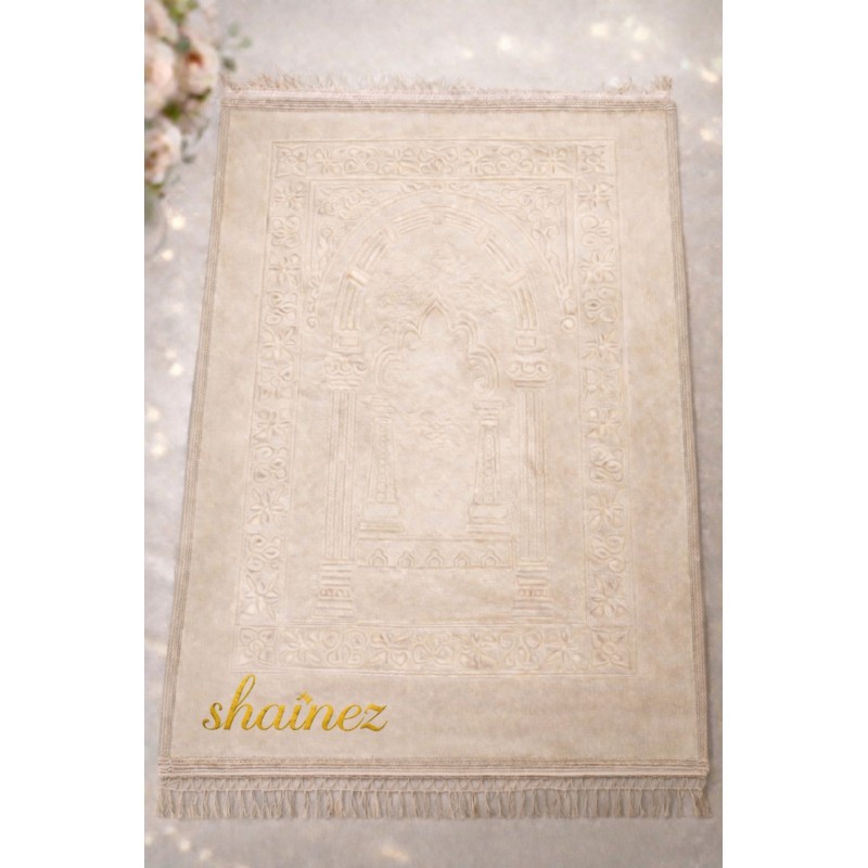 Tapis de prière personnalisé