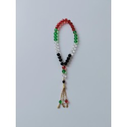 Tasbih Palestine 33 perles