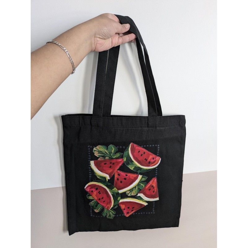sac en toile pastèques