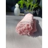 Hijab Coton froissé rose cuivré